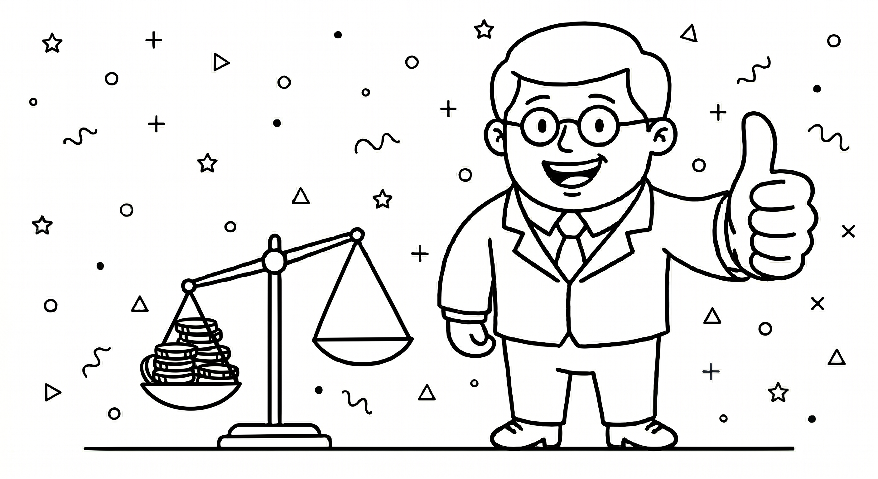 BidPro general membership illustration showing a cost-effective bid approach with a balance scale representing value for small-scale public procurement